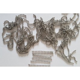Chutes de chainettes inox 4cm minimum