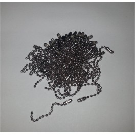 X50 Chainettes - 5cm -  Acier inox - Diam: 2.4mm